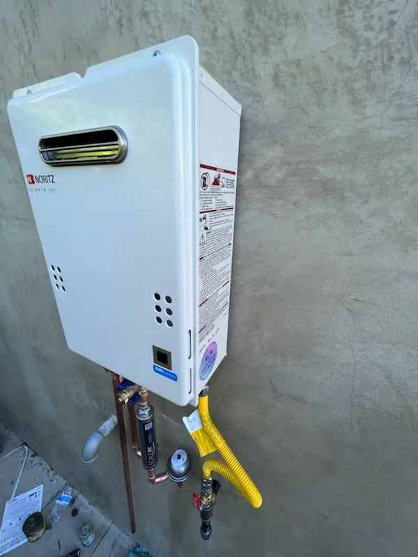 Tankless water heater installation for Westside Perris homes